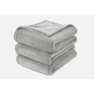 Astron Italy Κουβέρτα Καναπέ / Διακοσμητικό Ριχτάρι (130x160) Light Grey