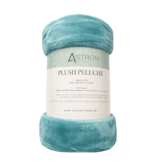 Astron Italy Κουβέρτα Καναπέ / Διακοσμητικό Ριχτάρι (130x160) Petrol