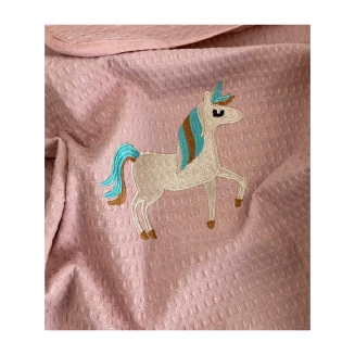 Astron Italy Κουβέρτα Πικέ Αγκαλιάς & Λίκνου 80x110 Zephyr