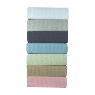 Κουβέρτα Πικέ Υπέρδιπλη Waffle Ξενοδοχείου 230X245 White Astron Italy