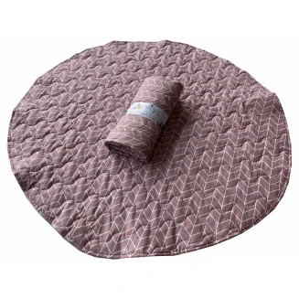 Μαλακό Στρώμα Παιχνιδιού 120 cm Astron Italy Alpis Dusty Rose