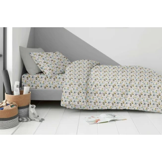 Σεντόνια Σετ Μονά 175x260 Astron Italy Παιδικά Constructions