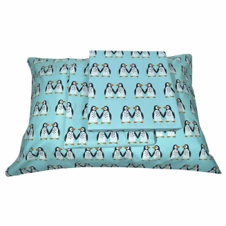 Σεντόνια Σετ Μονά 175x260 Astron Italy Παιδικά Penguins