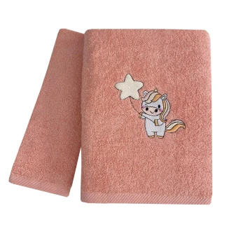 Πετσέτες Παιδικές Σετ 2 Τεμαχίων Astron Italy Unicorn Balloon