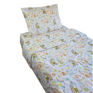 Παπλωματοθήκη Σετ Μονή 165x250 Astron Italy Παιδική Lama