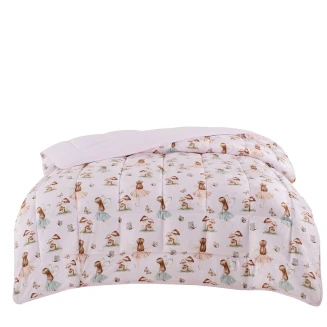 Κουβερτοπάπλωμα Παιδικό Μονό 160x220 Astron Italy Fairy Girl