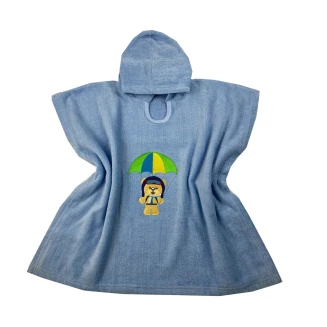 Παιδικό Πόντσο 55x110 No 2-4 Astron Italy Ballon Bear