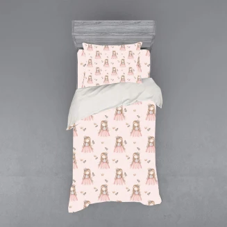 Σεντόνια Σετ Παιδικά Μονά Με Λάστιχο 105x200+30 Astron Italy Princess