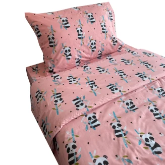 Παπλωματοθήκη Σετ Μονή 165x250 Astron Italy Παιδική Panda