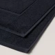 Πατάκι Μπάνιου Ξενοδοχείου 100% cotton Black