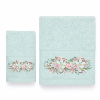Πετσέτες Σετ 2 Τεμαχίων Astron Italy Brigitte Mint