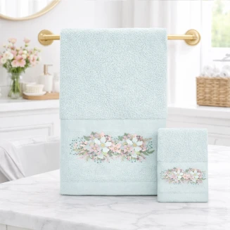 Πετσέτες Σετ 2 Τεμαχίων Astron Italy Brigitte Mint