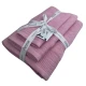 Πετσέτες σετ 3τμχ Pink