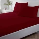 Σεντόνι Με Λάστιχο (160x200+40) Red Wine