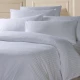 Σεντόνι Ξενοδοχείου Σατέν-ρίγα 280x300  80%cotton 20%polyester Πεννιέ 220tc