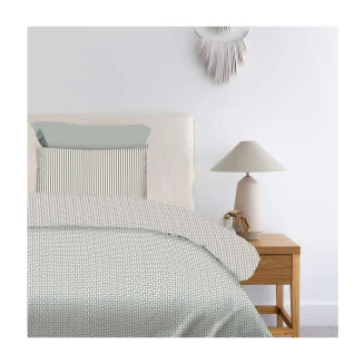 Σεντόνια Σετ Μονά 175x260 Astron Italy Ariel Grey