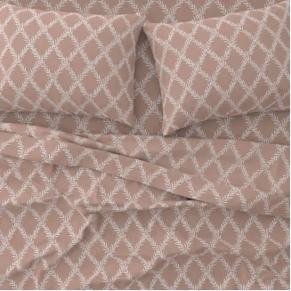 Σεντόνια Σετ Μονά 175x260 Astron Italy Lucia Chocolat