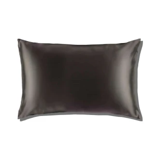 Μαξιλαροθήκη 52x72 Μεταξένια Espree Silk Passion Charcoal