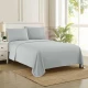 Παπλωματοθήκη Μεμονωμένη Μονή Solid Light Grey 1Τμχ 160X240 Espree