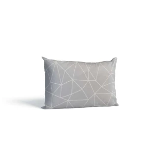 Μαξιλαροθήκες Σετ 2 Τεμαχίων 52x72 Espree Βαμβακερές Mila Grey