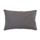 Σετ Μαξιλαροθήκες Βαμβακερές Solid Dark Grey 2Τμχ 52X72 Espree