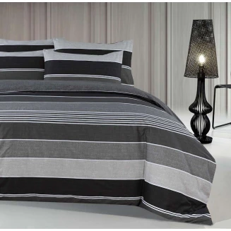 Σεντόνια Σετ King Size Με Λάστιχο 180x200+35 Espree Grego Grey