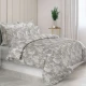 Σετ Σεντόνια King Size Thistle Grey 4Τμχ 280X270 Espree