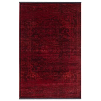 Χαλί Ροτόντα 200x200 Ezzo Nomade 6632BHH Red