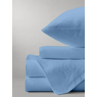 Σεντόνι Σετ Μονό 165x270 Sunshine Cotton Feelings 26 Light Blue