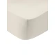 Σεντόνι Μεμονωμένο Μονό Με Λάστιχο 100x200+30 Sunshine Cotton Feelings 108 Ecru