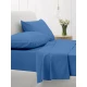 Παπλωματοθήκη Cotton Feelings 104 Blue Διπλή (200χ250)