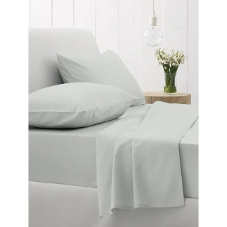 Παπλωματοθήκη Διπλή 200x250 Sunshine Cotton Feelings 106 Light Grey