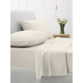 Παπλωματοθήκη Διπλή 200x250 Sunshine Cotton Feelings 108 Ecru