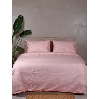 Σεντόνια Σετ Διπλά Με Λάστιχο 150x205+30 Sunshine Cotton Feelings 2040 Pink