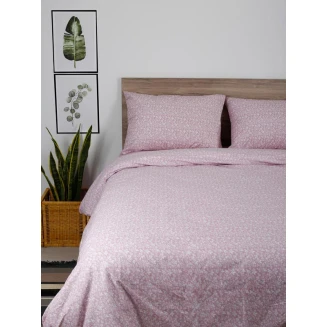 Σεντόνια Σετ Μονό 165x270 Sunshine Cotton Feelings 920 Pink