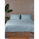 Παπλωματοθήκη Cotton Feelings 2040 Aqua Υπέρδιπλη (230χ250)