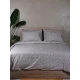 Παπλωματοθήκη Cotton Feelings 2042 Grey Υπέρδιπλη (230χ250)