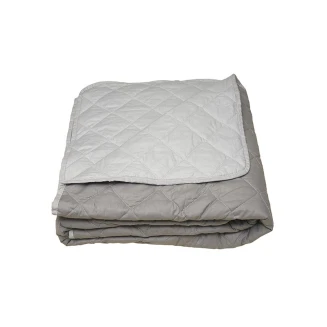 Κουβερλί Υπέρδιπλο 220x240 Sunshine Menta Grey-Dark Grey