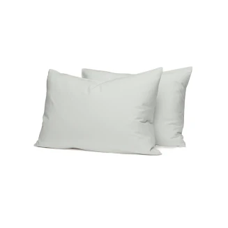 Μαξιλαροθήκες Σετ 50x70 Sunshine Cotton Feelings 106 Light Grey