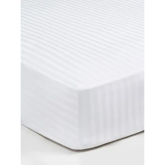 Σεντόνι Μεμονωμένο Διπλό Με Λάστιχο 160x200+40 Sunshine Satin Stripes