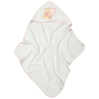 Κάπα Κεντητή 75x75 Sunshine Heart Pink