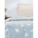 Κουβέρτα φωσφοριζέ αγκαλιας Space Blue 80cm χ 90cm