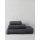 Πετσέτα πενιέ Dory 10 Dark Grey Μπάνιου (80x150)