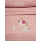 Σετ πετσέτες κεντητές Dog 07 Pink/Pink