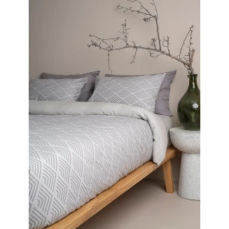 Σετ Σεντόνια Cotton Feelings 2048 Grey King Size (260x270) Sunshine