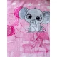 Κουβέρτα Βελουτέ Κούνιας 1558 Pink 110x140