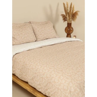 Παπλωματοθήκη Cotton Feelings 2052 Beige Υπέρδιπλη (230×250) Sunshine