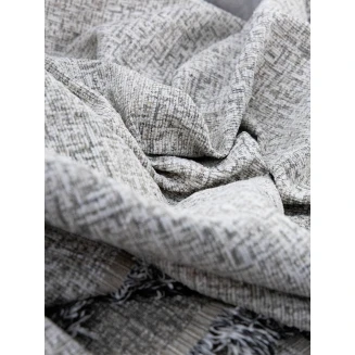 Ριχτάρι Σενίλ Rene 4 Light Grey Σετ 2 τεμαχίων (2θ – 3θ)  Sunshine