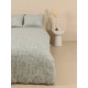 Σετ Σεντόνια Cotton Feelings 2050 Grey Μονό με λάστιχο(105x205+30)