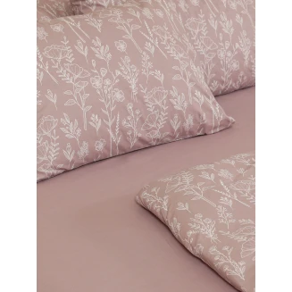 Σετ Σεντόνια Cotton Feelings 2050 Powder Διπλό με λάστιχο (150x205+30) Sunshine